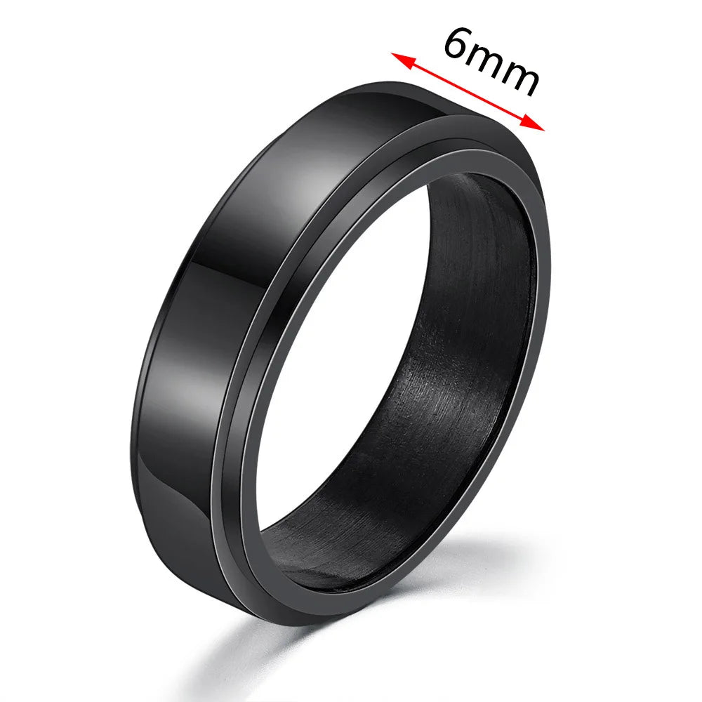 Spinner Fidget Ring | Stainless Steel