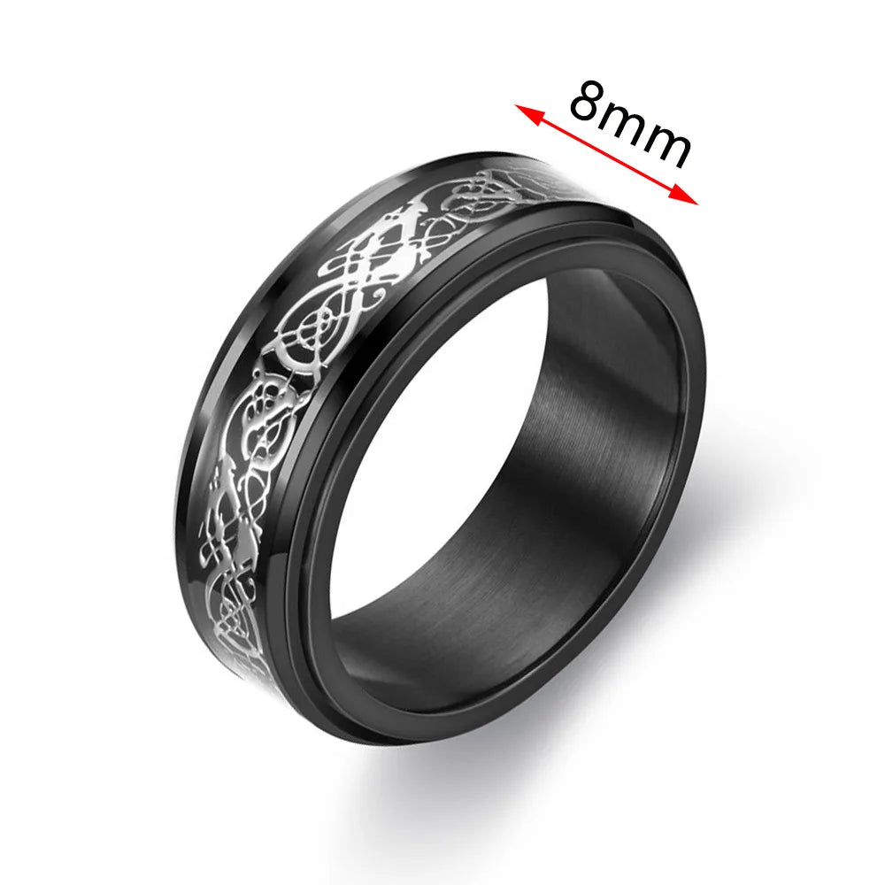 Spinner Fidget Ring | Stainless Steel