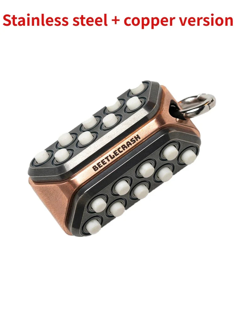 Fidget Spinner EDC Beetle Strawberry Press Necklace Toy Adult Office Leisure Entertainment Decompression Metal Toy Desk Toy