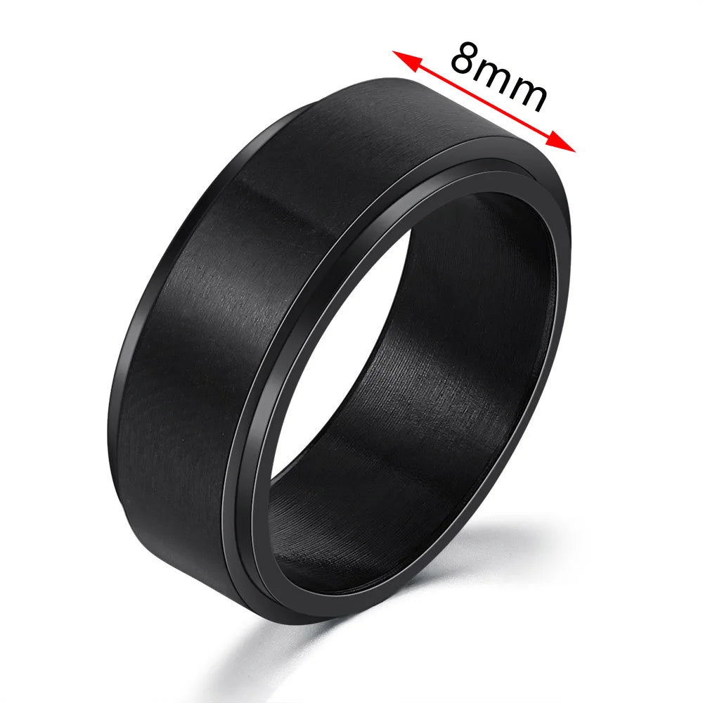 Spinner Fidget Ring | Stainless Steel