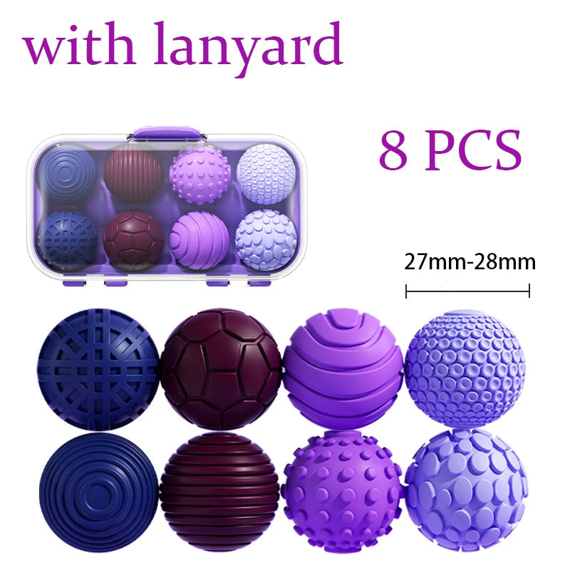 Silicone Magnetic Sensory Balls Fidget Worry Magnet Ball Autism Calming Game Kid Adults Relief Stress Sensory Fridge Magnet Gift