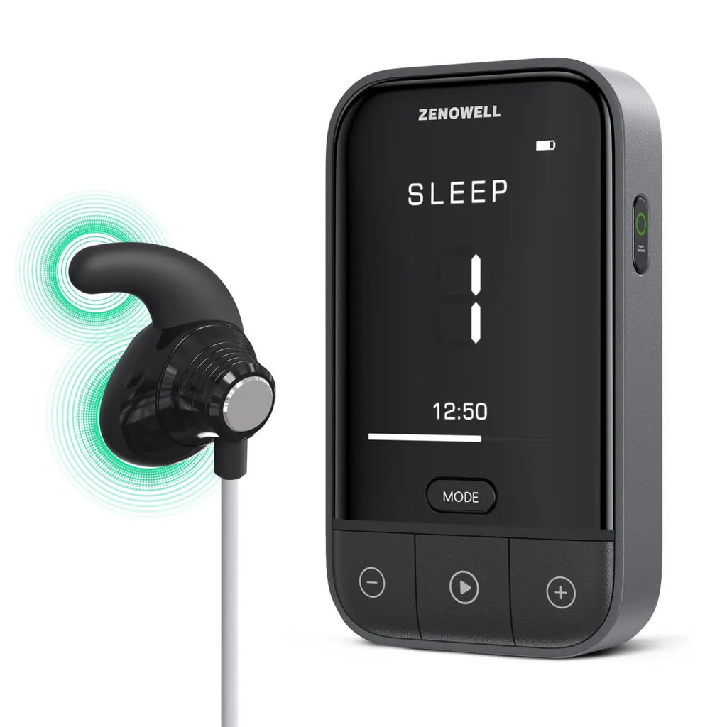 ZenoWell Auricular Vagus Nerve Stimulator | Drug-Free Sleep & Calm Device