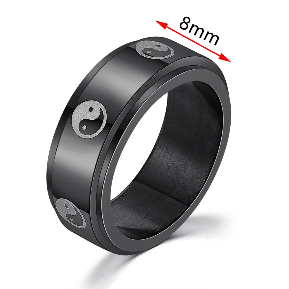 Spinner Fidget Ring | Stainless Steel