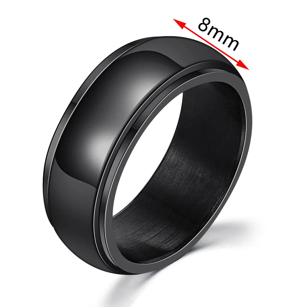 Spinner Fidget Ring | Stainless Steel
