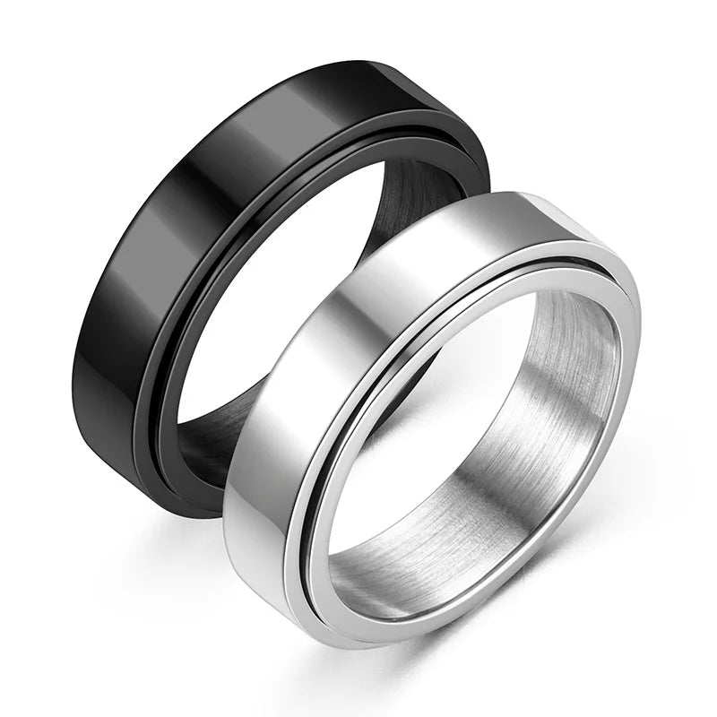 Spinner Fidget Ring | Stainless Steel