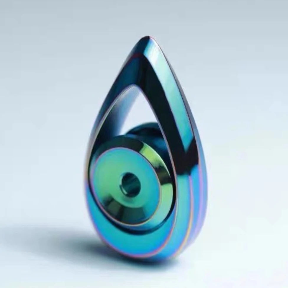 PZ EDC & BB EDC LIANZHU LEI Fidget Spinner Single Page Gyro Necklace Pendant Stress Relief Toy Fidget Toys For Adults