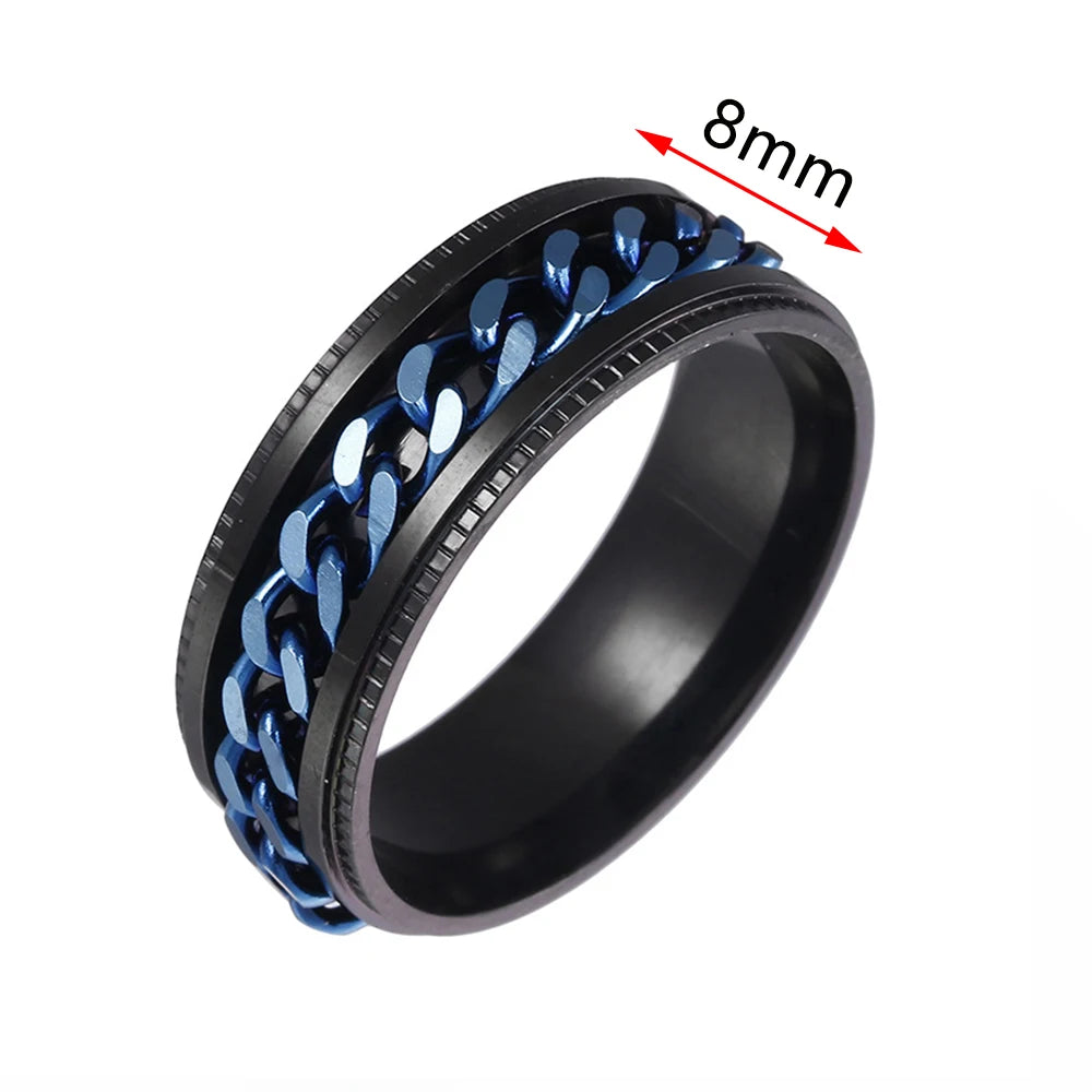 Spinner Fidget Ring | Stainless Steel