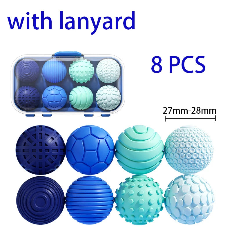 Silicone Magnetic Sensory Balls Fidget Worry Magnet Ball Autism Calming Game Kid Adults Relief Stress Sensory Fridge Magnet Gift