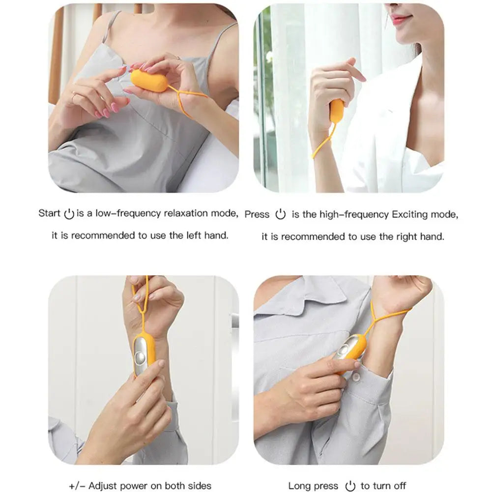 Handheld Sleep Aid Device | TENS Pulse Calm & Anxiety Relief Tool
