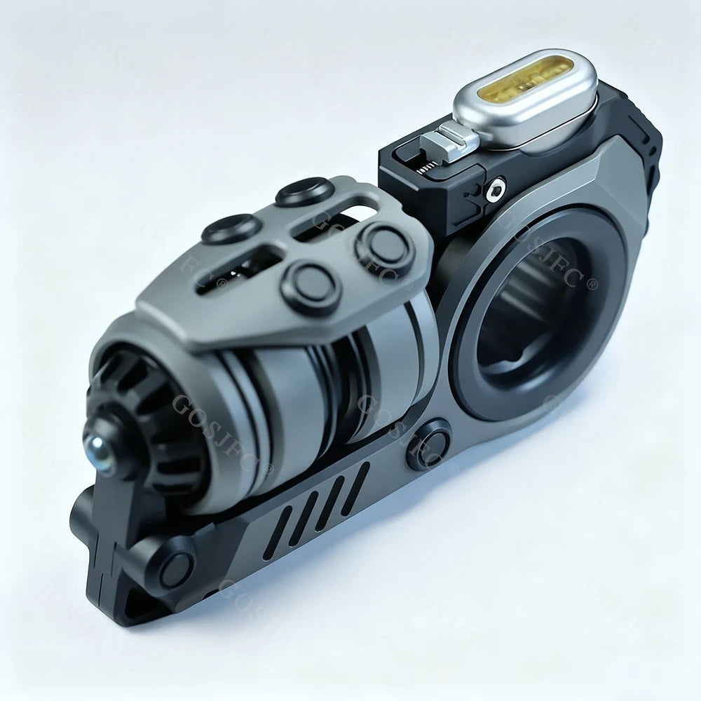 ZZ EDC Bean Z Slider EDC Aluminum PEl Connector Attachment Sinian Fidget Necklace Metal Fidget Toys Antistress For Adult