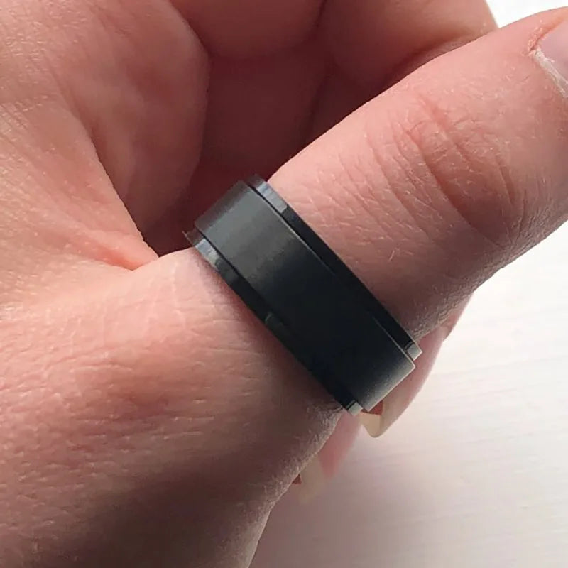 Spinner Fidget Ring | Stainless Steel