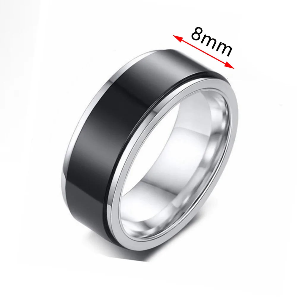 Spinner Fidget Ring | Stainless Steel