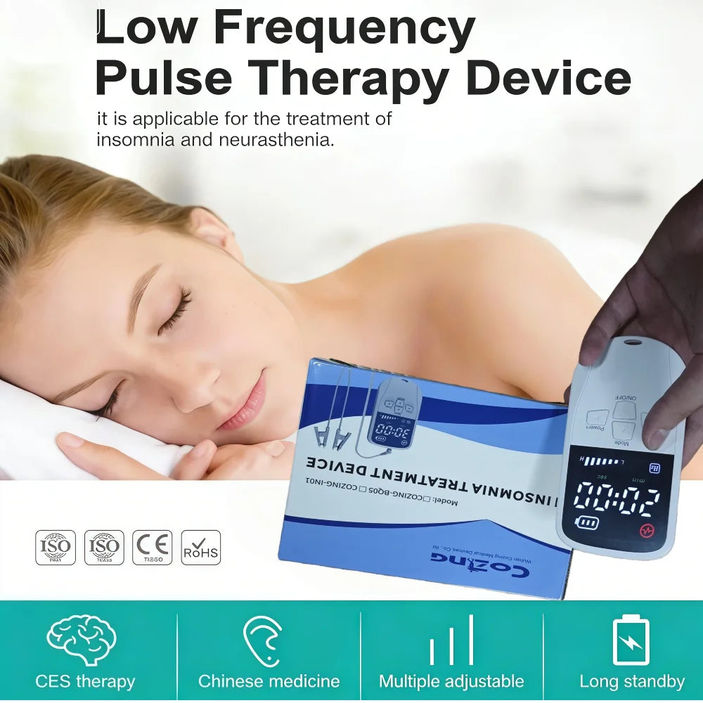 CES Neurofeedback Sleep & Calm Device | Drug-Free Vagus Nerve Stimulator