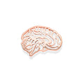 Hanreshe Neurologist Brain Brooch Pins Lapel Backpack Badge Anatomical Gift for Doctor Nurse Graduation Student Medical Jewelry